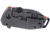 CRKT Squid Compact Assisted Opening Folding Knife, 1.75in, 8Cr13MoV, Drop Point, Orange Stainless Steel Handle, 2486
