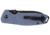 CRKT Squid XM Folding Knife, 2.95in, D2, Drop Point Blade, Gray G10 Handle, 2495G