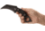 CRKT Du Hoc Fixed Blade Knife w/Sheath, 5.095in SK5 Steel Blade, G10 Handle, Black, 2630