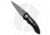 CRKT Elishewitz E-Lock 7313 Automatic Folding Knife, 2.75in, AUS-8 Stainless Steel, Spear Point Blade, Zytel Black Handle, Black/Black, 6.625in, BHQ-0475