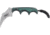 CRKT Folts Keramin - 2.31in. Kerambit Style Blade, Green &amp; Black Scales, Sheath w/ Lanyard 2389