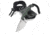 CRKT Folts Minimalist Bowie Fixed Blade Knife, 2in, Bowie Style Clip Point, Black Micarta Handle CR2387K