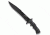 CRKT Hammond FE 9 Fixed Blade Knife w/ Black Powder Coated Blade and Black Handle 2210