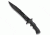 CRKT Hammond FE 9 Fixed Blade Knife w/ Black Powder Coated Blade and Black Handle 2210