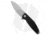 CRKT Ibis Folding Knife, 3.09in, D2, Drop Point Blade, G10 Black Handle, Steel/Black, 7.25in, BHQ-210139