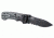 CRKT LOCKING LINER WITH THUMB STUD-BLACK, Black and Gray, 4 R2002K