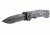 CRKT LOCKING LINER WITH THUMB STUD-BLACK, Black and Gray, 4 R2002K