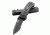 CRKT LOCKING LINER WITH THUMB STUD-BLACK, Black and Gray, 4 R2002K
