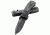 CRKT LOCKING LINER WITH THUMB STUD-BLACK, Black and Gray, 4 R2001K