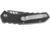 CRKT LOCKING LINER WITH BLADE FLIPPER, Compact, Black and Gray, 3.25 R1703