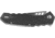 CRKT LOCKING LINER WITH BLADE FLIPPER, Compact, Black and Gray, 3.25 R1703
