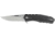 CRKT LOCKING LINER WITH BLADE FLIPPER, Compact, Black and Gray, 3.25 R1703