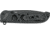 CRKT M16-02DB Folding Knife, 3.1in, D2 Blade, Plain Edge Tanto, Black w/Deadbolt Lock, M16-02DB