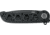 CRKT M16-02DB Folding Knife, 3.1in, D2 Blade, Plain Edge Tanto, Black w/Deadbolt Lock, M16-02DB