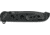 CRKT M16-03DB Folding Knife by Kit Carson, 3.5in, D2 Steel, Stonewash Plain Blade, Black Matte Aluminum Handle, M1603DB