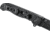 CRKT M16-03DB Folding Knife by Kit Carson, 3.5in, D2 Steel, Stonewash Plain Blade, Black Matte Aluminum Handle, M1603DB