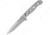 CRKT M16-03SS 3.54in Folding Knife, Spear Point, Plain Bead Blasted 12C27 Sandvik Blade, Stainell Steel Handle, M16-03SS