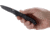 CRKT M16-10 Carson EDC Tanto Folding Knife, Black, Triple Point Serrations, EDP Blade M16-10KZ