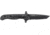 CRKT M16-10 Special Forces Tanto Black Folding Knife, Stainless Steel, Triple Point Serrations, M16-10KSF