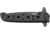CRKT M16-10 Special Forces Tanto Black Folding Knife, Stainless Steel, Triple Point Serrations, M16-10KSF