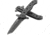 CRKT M16-10 Special Forces Tanto Black Folding Knife, Stainless Steel, Triple Point Serrations, M16-10KSF