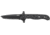 CRKT M16-10 Special Forces Tanto Black Folding Knife, Stainless Steel, Triple Point Serrations, M16-10KSF
