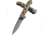 CRKT M16-13 Desert Camo Spear Point Folding Knife, Triple Point Serrations, M16-13ZM
