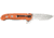 CRKT M16-14 Big Dog Pro Tanto Folder Knife, ER - Orange Handle, Satin Blade, Triple Point Serrations, M16-14ZER