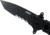 CRKT M16-14 Big Dog Special Forces Veff Tanto Folding Knife, Black M16-14SFG