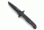 CRKT M16 Stainless - Tanto, Combination Edge, Black Handle, Black Oxide Blade, Framelock - M16-10KSC