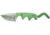 CRKT Minimalist - Bowie Gears, Designed By Alan Folts in Melbourne, Fixed Blade Knife W/Sheath, 2.125in, Plain Edge, Satin Finish, Polypropylene Handle, 2387G