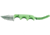 CRKT Minimalist - Bowie Gears, Designed By Alan Folts in Melbourne, Fixed Blade Knife W/Sheath, 2.125in, Plain Edge, Satin Finish, Polypropylene Handle, 2387G