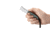 CRKT Minimalist Cleaver Fixed Blade Knife, 2.13in, 5Cr13MoV Stainless Steel Blade, Cleaver Blade, Black/Green G10 Handle, 2383