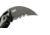 CRKT Provoke - With Veff Serrations, Designed By Joe Caswell in Newbury Park, Folding Knife W/Kinematic, 2.4in, Plain Edge, Titanium Nitride Finish, T6 Aluminum Handle, 4040V