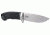 CRKT Ruger Knives ACCURATE Drop Point FULL TANG FIXED BLADE Blade Length 4.4 in, Black R2201