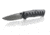 CRKT Ruger Knives CRACK-SHOT COMPACT Drop Point Blade ASSISTED OPENING LOCKING LINER-BLACK blade length 3.50 in, Black and Gray R1201K