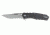 CRKT Ruger Knives FOLLOW-THROUGH Drop Point Blade COMPACT LOCKING LINER WITH BLADE FLIPPER Blade Length 3.25 in, Black and Gray R1704