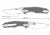CRKT Ruger Knives FOLLOW-THROUGH Drop Point Blade COMPACT LOCKING LINER WITH BLADE FLIPPER Blade Length 3.25 in, Black and Gray R1704