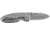 CRKT Squid Folding Knife with Stainless Steel Blade, Silver 2490