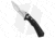 CRKT Tighe Tac Two Automatic Folding Knife, 3.38in, 8Cr13MoV Stainless Steel, Tanto Blade, GRN Black Handle, Steel/Black, 7.94in, BHQ-71811