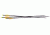CenterPoint 26in Youth Fiberglass Arrows, Pack of 3, AY3PKA