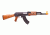 Crosman Battlemaster Electric Semi/Full Auto AK Style Airsoft Rifle,6mm cal,430 Round 257330