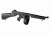 Crosman GFSMG Electric Semi/Full Auto Airsoft Submachine Rifle,6mm cal,800 Round 257333