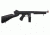 Crosman GFSMG Electric Semi/Full Auto Airsoft Submachine Rifle,6mm cal,800 Round 257333