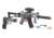 Crosman Ghost Affliction Kit, Grey/Smoke GFRPKTGS