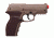 Crosman Marines CP01 Airsoft Pistol, Tan/Brown, MCCP01