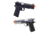 Crosman Stinger P311 6mm Airsoft Pistol, Black, Clear Black