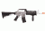 Crosman Stinger R37 Spring Powered, Military-Style Tactical Airsoft Rifle, Clear/Black, 50027