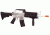 Crosman Stinger R37 Spring Powered, Military-Style Tactical Airsoft Rifle, Clear/Black, 50027