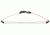 CenterPoint Upland Youth Recurve Bow / Right Hand Grip, Orange, AYC1024